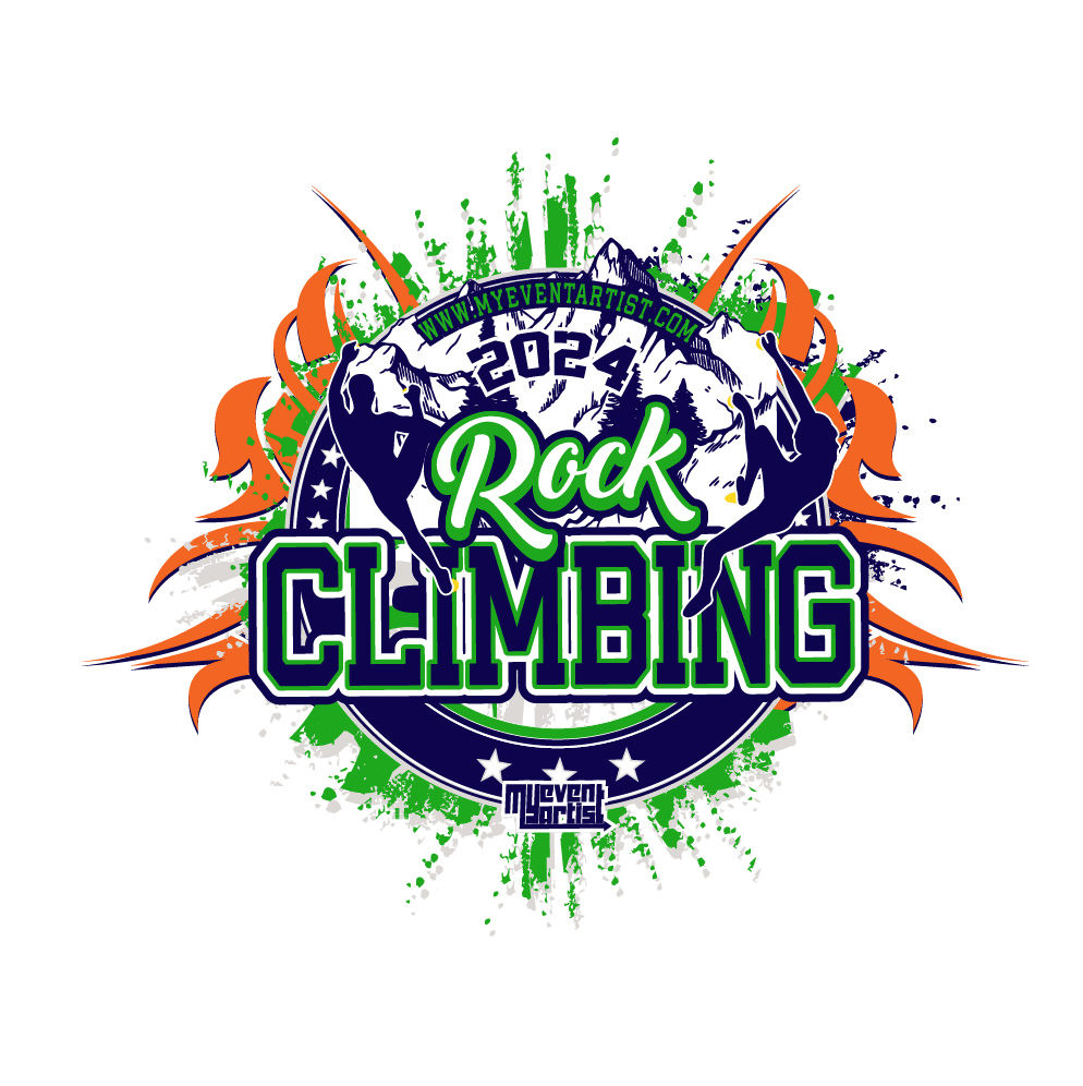 ROCK CLIMBING EVENT ADJUSTABLE VECTOR DESIGN5-01