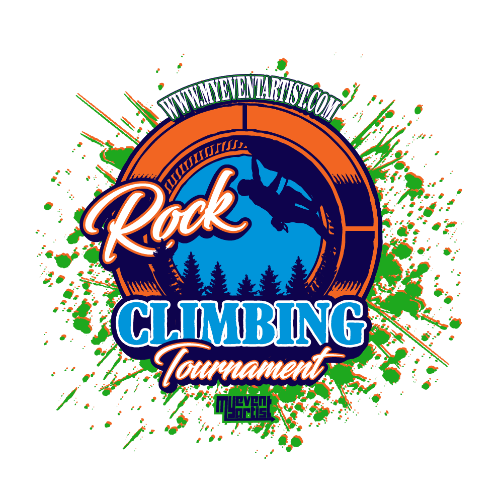 ROCK CLIMBING TOURNAMENT EVENT ADJUSTABLE VECTOR DESIGN3-01