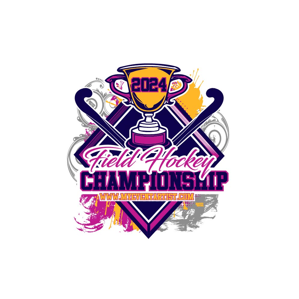 Designing the Field Hockey Championship Event Print Ready Vector Design – 2024