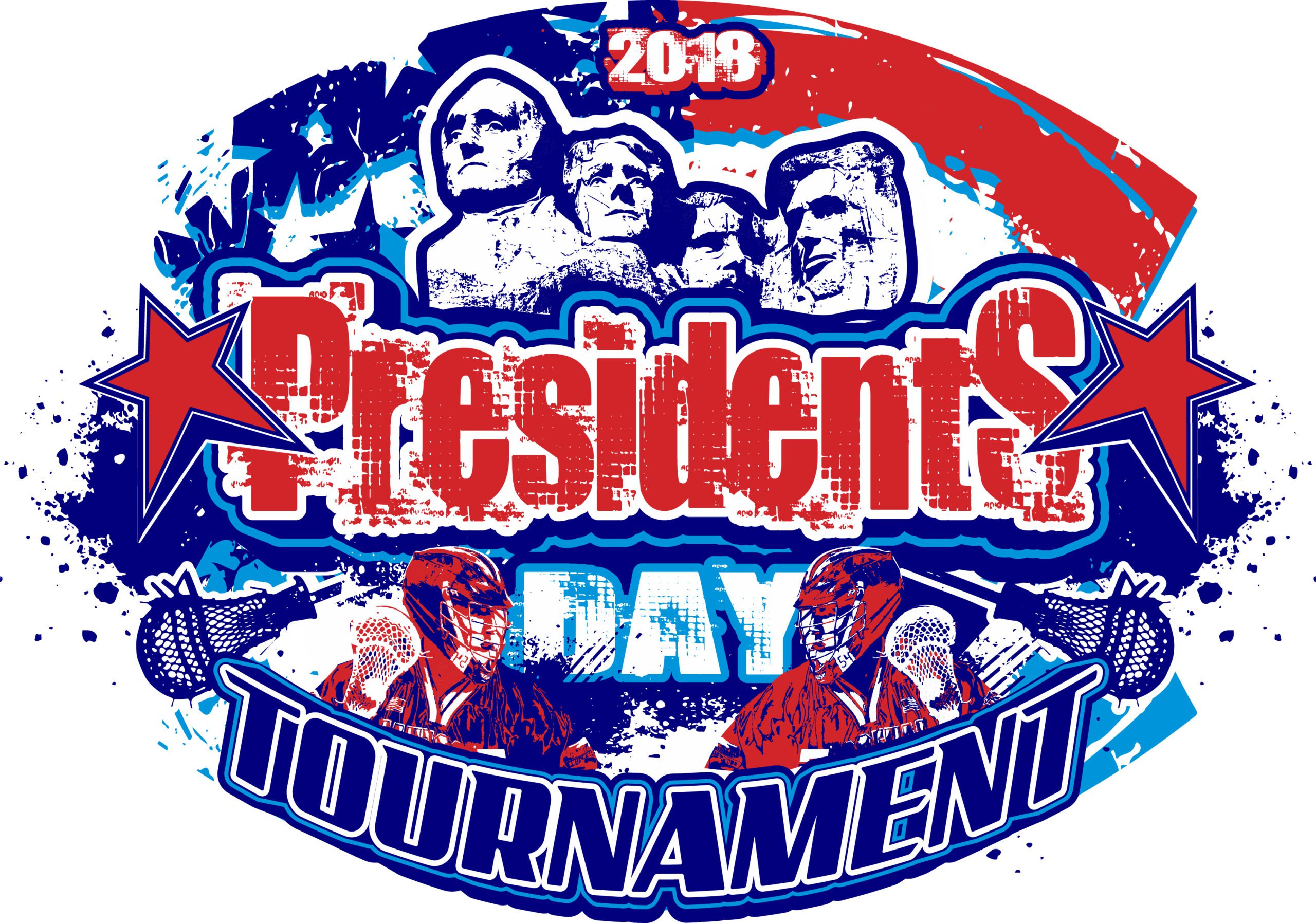 LACROSSE PRESIDENTS DAY TOURNAMENT: A Bold Vector Logo Design Honoring History and High‑Energy Competition